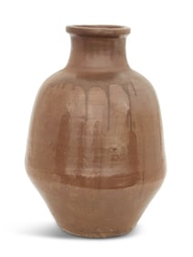 Japanese Shigaraki Pottery Vessel