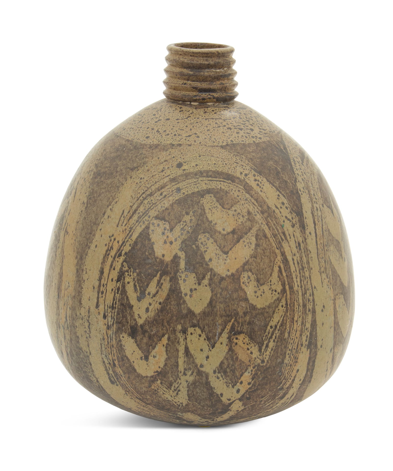 Signed Studio Pottery Jar (1 of 5)