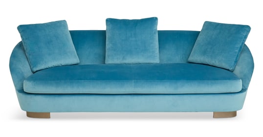 Jacques Minotti "Grand Jacques" Velvet Sofa
