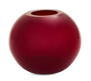 French Daum Blown-Crystal Bowl