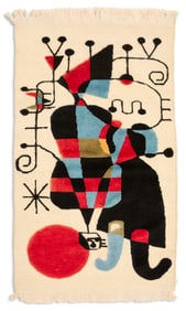 Surrealist Wool Tapestry