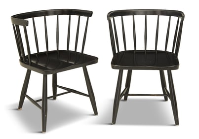 Pair of Swedish Gemla Dio "Karmstol" Chairs