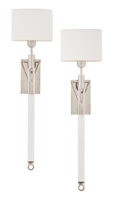 Pair of  Powell & Bonnell "Emperor" Sconces