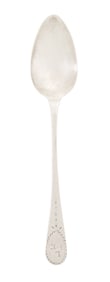 New York Federal Coin Silver Tablespoon