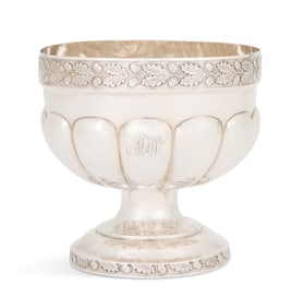 New York Coin Silver Footed Bowl