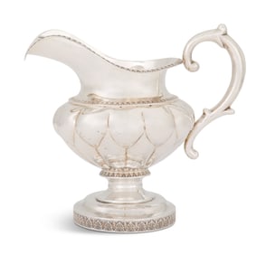New York Coin Silver Cream Jug