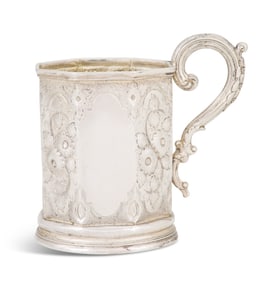 American Coin Silver Mug