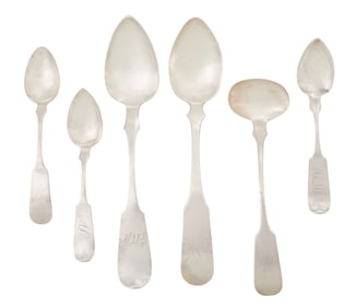 Pennsylvania Coin Silver Flatware