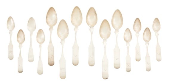 Collection of Kentucky Coin Silver Spoons