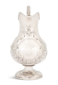 New Orleans Coin Silver Pitcher