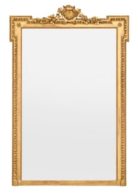 French Belle Epoque Giltwood Mirror