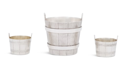 Tiffany Sterling Silver "Milk Bucket" Bowls