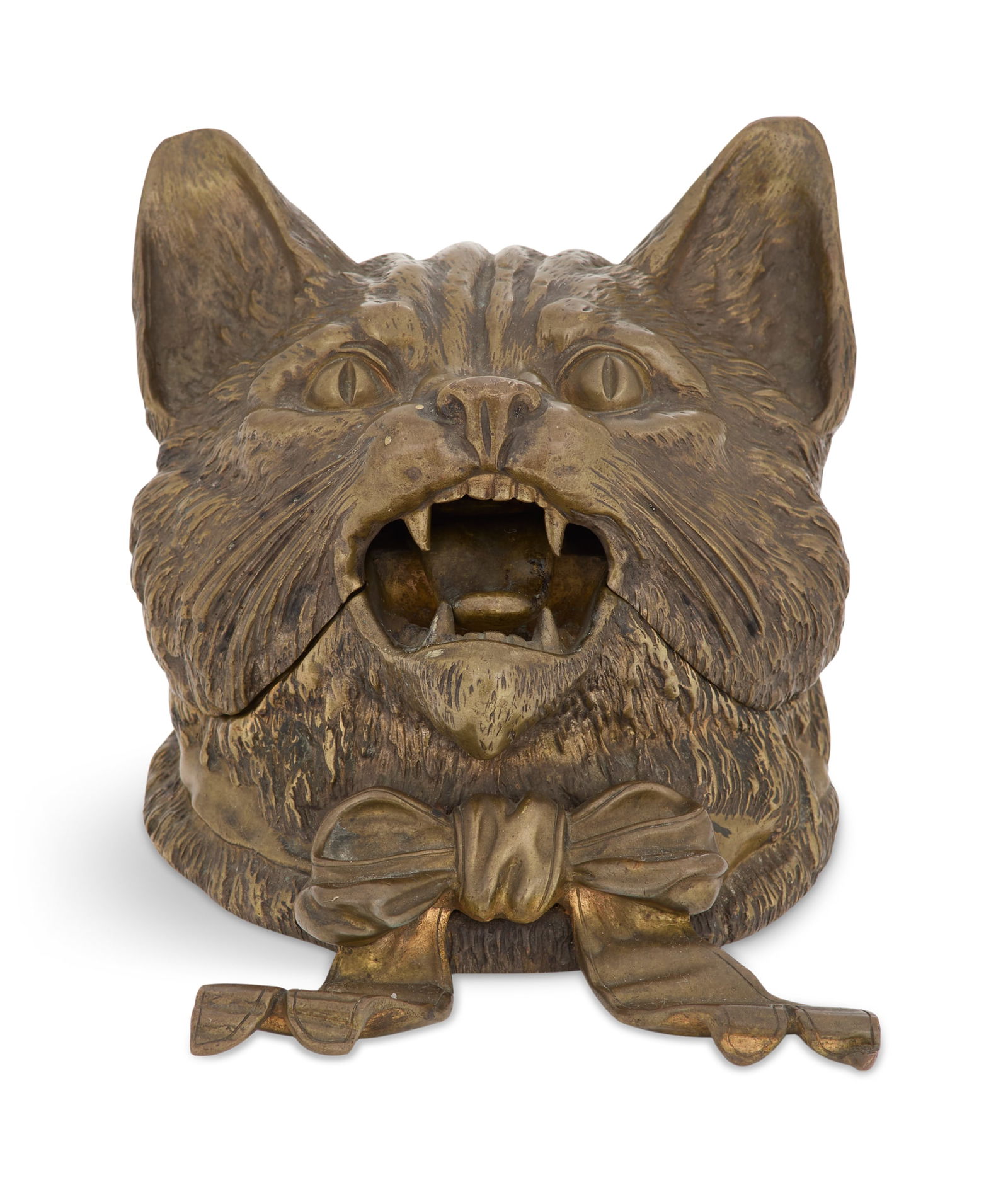 Austrian Vienna Bronze Inkwell (1 of 4)