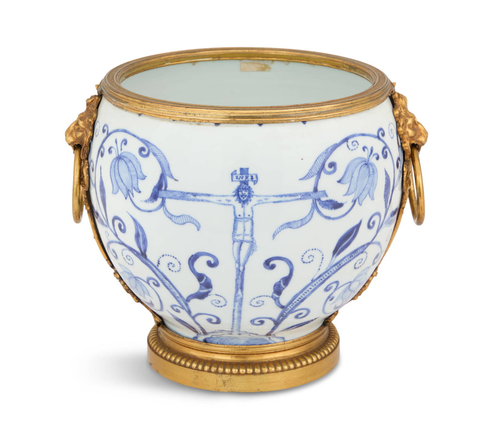 Rare Chinese Export \"Crucifixion\" Jar