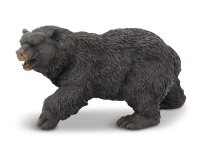 Patinated Bronze Figure of a Bear