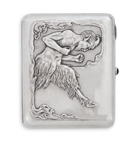 Soviet Silver Cigarette Case