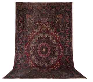 Large Semi-Antique Persian Carpet