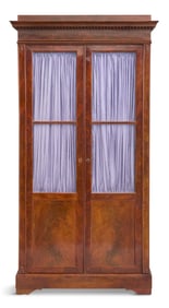 Louis Philippe Mahogany Bibliotheque