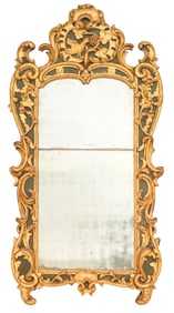 Italian Giltwood Mirror in the Rococo Taste