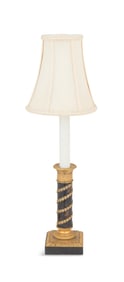 Bronze Dore et Patine Boudoir Lamp
