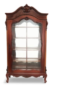 Continental Mahogany Vitrine