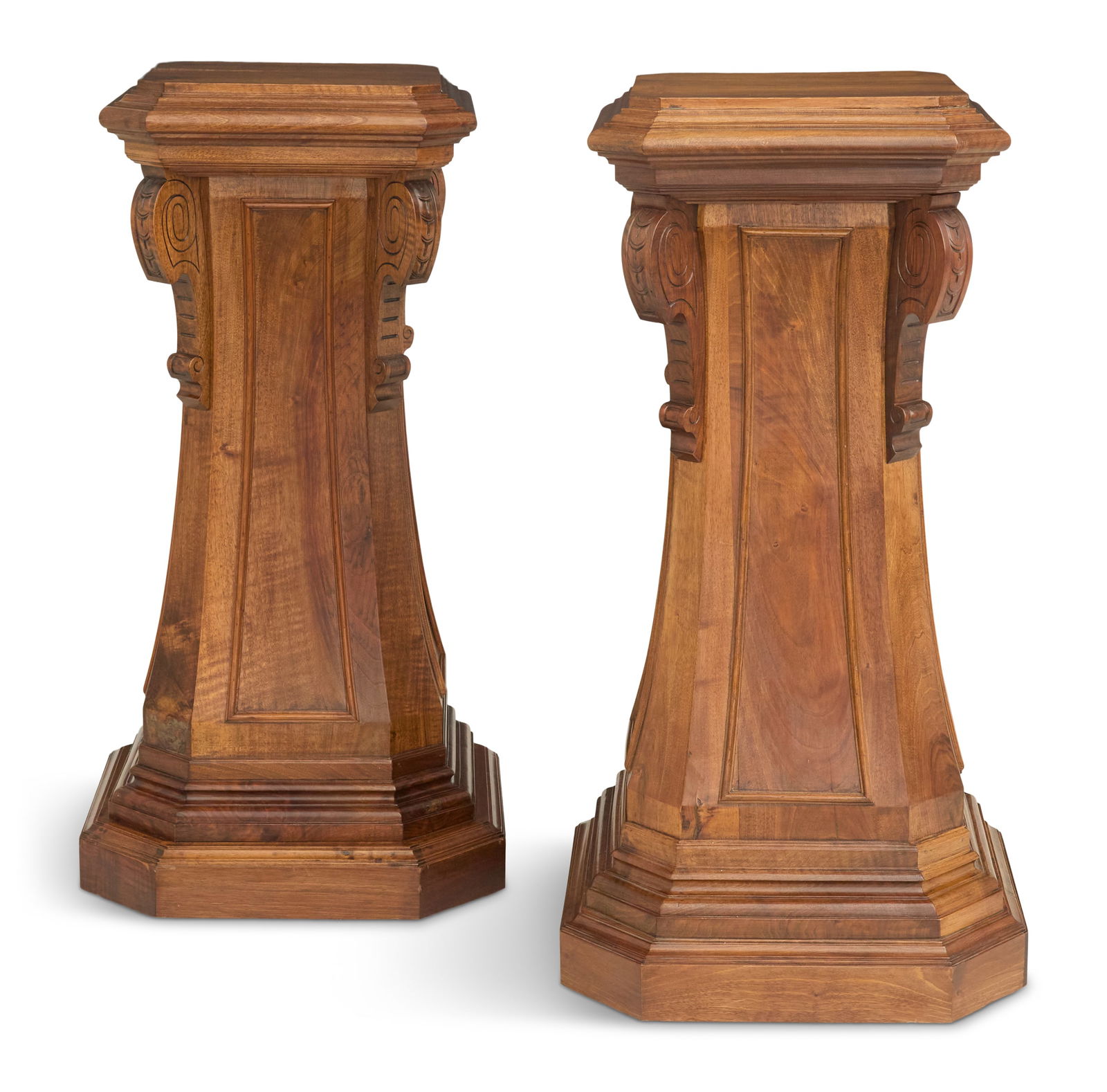 Pair of Napoleon III-Style Pedestals (1 of 3)