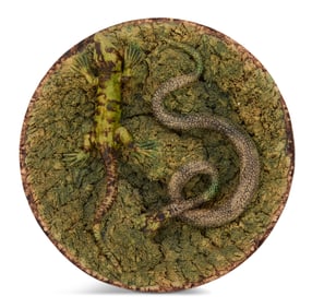 Manuel Mafra Portuguese Palissy Ware Dish