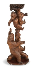 Black Forest Lindenwood Plant Stand