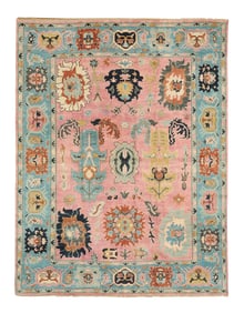 Turkish Angora Oushak Carpet