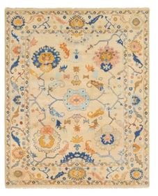 Turkish Angora Oushak Carpet