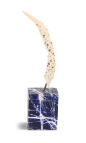 Carved Sea Urchin Spine on Base