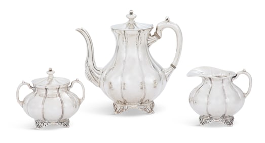 Mexican Sterling Silver Tea Set