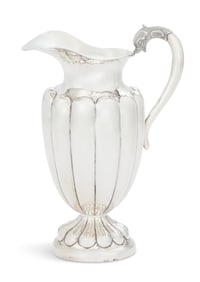 Mexican Sterling Silver Water Pitcher