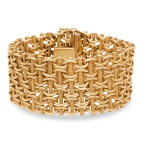 Italian Cartier Gold Bracelet