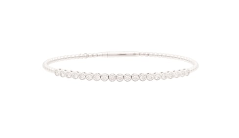 Diamond Bangle Bracelet