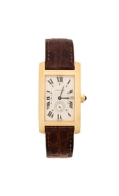 Cartier "Tank Americaine" Wristwatch