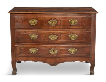 French Provincial Walnut Commode