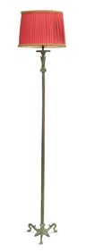 Italian Grand Tour Bronze Floor Lamp