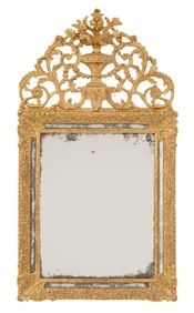 French Regence Giltwood Mirror