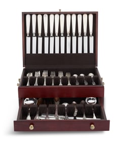 Tiffany "Hamilton" Sterling Silver Flatware Set