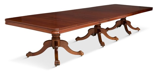 William IV-Style Mahogany Banquet Table