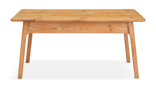 English Scrubbed Pine Work Table