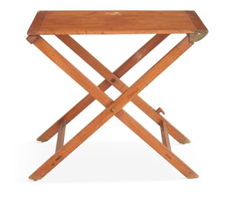 Regency Mahogany Folding Butler's Tray