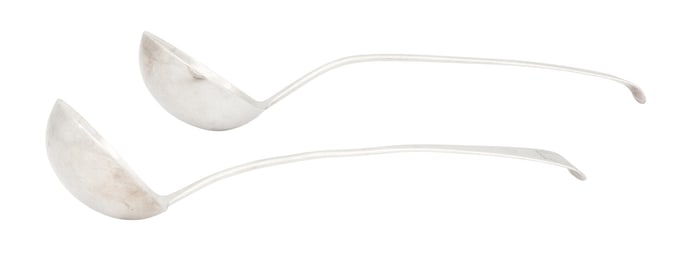Two George III Sterling Silver Ladles