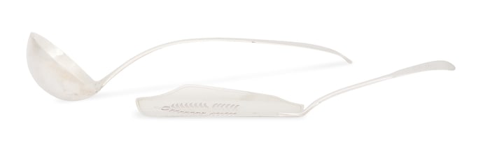 Two Peter & William Bateman Silver Serving Pieces