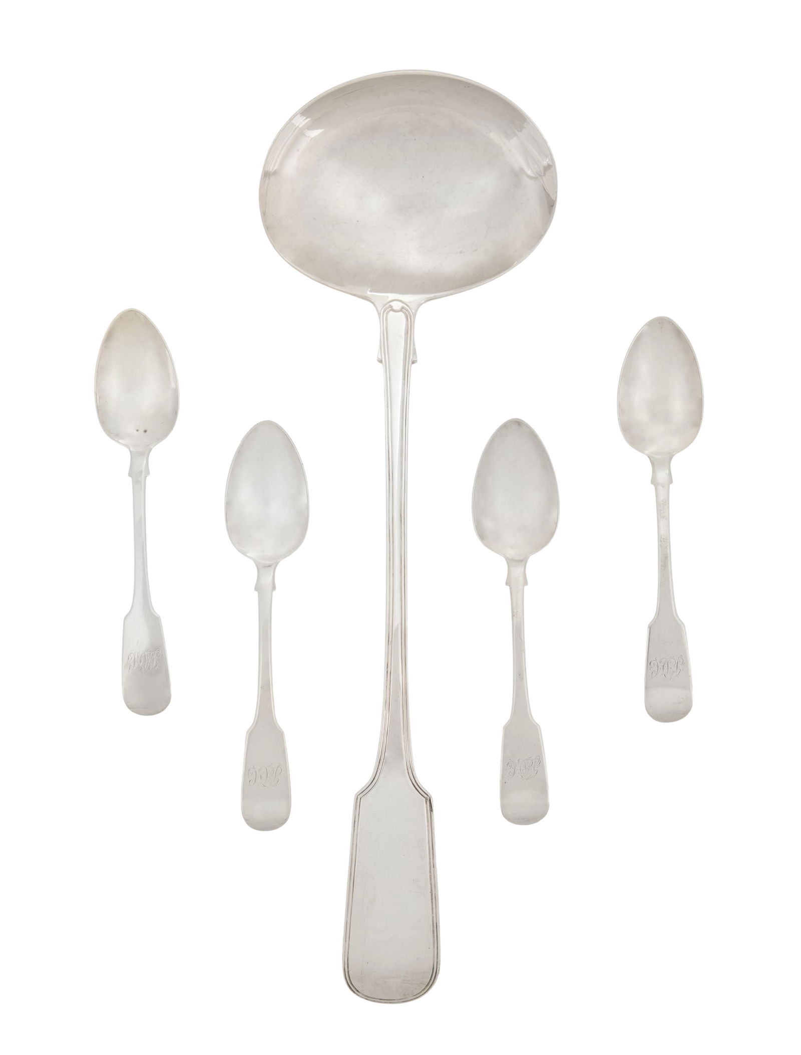 Five Pieces of Early Victorian Irish Silver (1 of 3)