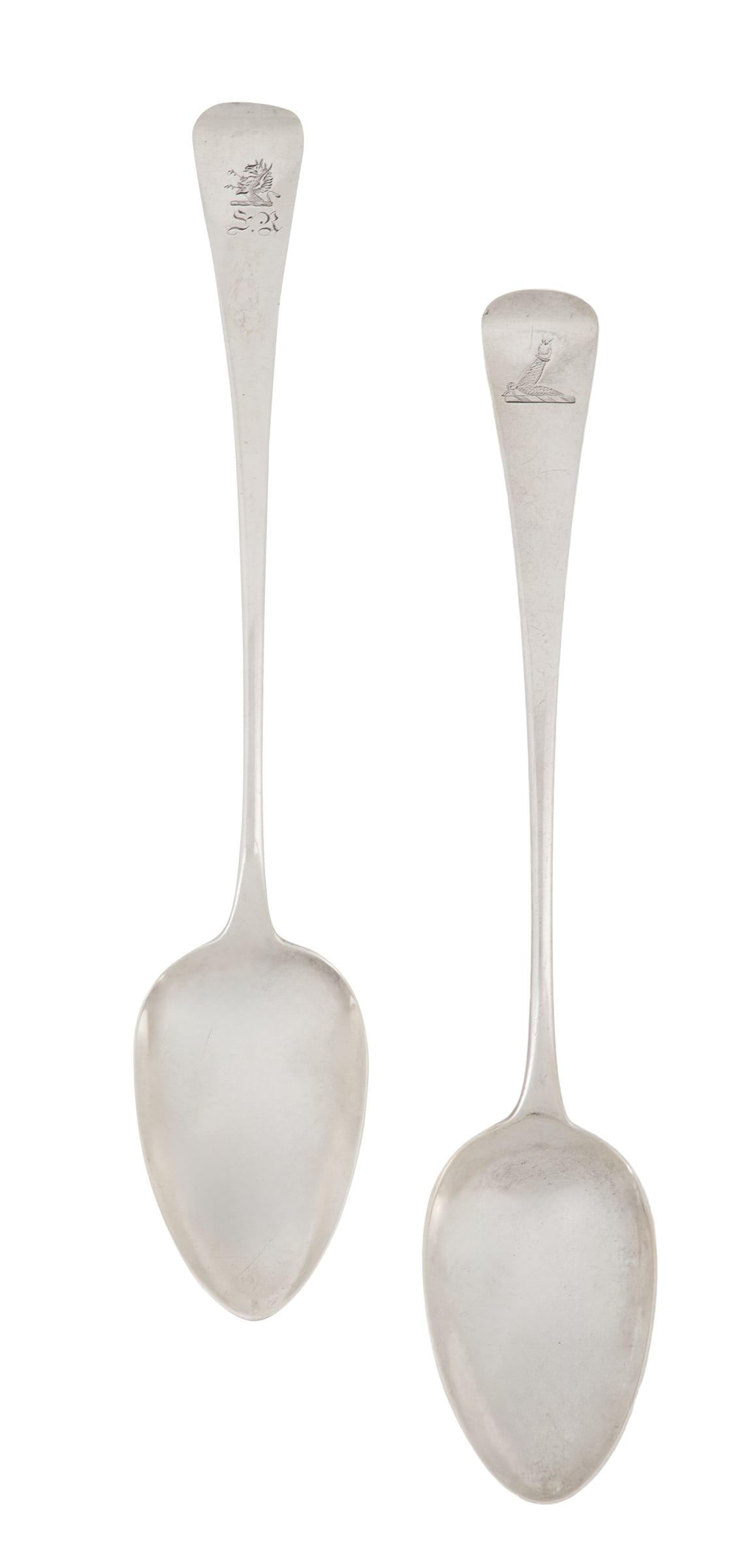 Two Regency Sterling Silver Platter Spoons (1 of 5)