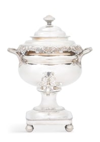 William IV Old Sheffield Plate Hot Water Urn