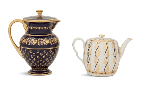 Two Continental Porcelain Pieces