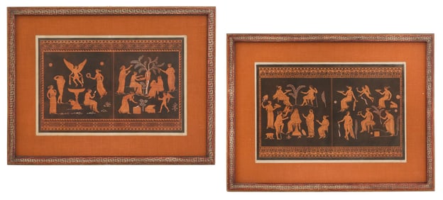 Sir William Hamilton and Baron d'Harcanville